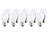 Luminea LED-Lampe, 4 W, E27, 300 lm, 160°, P45, warmweiß, 10er-Set Luminea LED-Tropfen E27 (warmweiß)