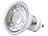 Luminea COB-LED-Spotlight, GU10, 5,5 W, 400 lm, weiß, 4er-Set Luminea LED-Spots GU10 (tageslichtweiß)