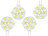 Luminea High-Power G4-LED-Stiftsockel m. SMD5050-LEDs, 1,8 Watt, weiß, 4er-Set Luminea LED-Stifte G4 (neutralweiß)