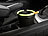 PEARL Auto-Aschenbecher "Glow-in-the-dark" (auch für Outdoor) PEARL Gag-Aschenbecher