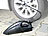 Lescars 2in1 Auto 12V Handstaubsauger, 17bar/250PSI, Manometer (refurbished) Lescars KFZ Handstaubsauger mit Kompressor