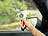 Lescars 6 in1-Notfallhammer mit Halterung fürs Auto Lescars Auto-Notfallhammer mit Gurtschneidern, Airbag-Dorne, Taschenlampen, Pfeifen, Blinklichtern