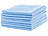 PEARL 24-Set Mikrofaser-Reinigungstücher, je 40 x 30 cm PEARL Mikrofaser-Reinigungstücher
