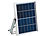 Luminea Solar-LED-Fluter für außen, RGBW, 10 Watt, mit Fernbedienung & Timer Luminea