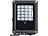 Luminea 2er-Set Solar-LED-Fluter für außen, RGBW, 10 Watt, mit Fernbedienung Luminea