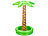 Playtastic Aufblasbare Palme mit integriertem Wassersprinkler für Kinder Playtastic