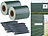 Royal Gardineer 2er-Set Sichtschutzfolie für Stabmattenzaun, 56 Klemmen, 35 m x 19 cm Royal Gardineer Sichtschutze für Stabmattenzäune