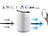 Sichler Haushaltsgeräte 2in1-Luftreiniger & Entfeuchter, für Amazon Alexa & Google Assistant Sichler Haushaltsgeräte WLAN-Luftreiniger & Entfeuchter mit HEPA-Filter