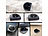 Sichler Haushaltsgeräte Reinigungs-Roboter-Set für Fenster & Böden: HOBOT-298 & LEGEE-688 Sichler Haushaltsgeräte WLAN-Staubsaug- & Bodenwisch-Roboter, kompatibel mit Google Assistant und Siri