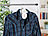 Sichler Haushaltsgeräte 2er-Set Wäschetrockner-Kleiderbügel mit Warmluft- & Kaltluft-Gebläse Sichler Haushaltsgeräte Elektrische Kleider-Trocknerbügel