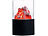Carlo Milano 2er-Set Mini-Dekofeuer mit Flackerlicht, Sichtglas, batteriebetrieben Carlo Milano