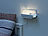 Carlo Milano Wandregal mit Leselicht, Nachtlicht & USB-Ladeport, 445 Lumen, weiß Carlo Milano Wandregale mit LED-Lichtern und USB-Ladeports