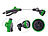 Royal Gardineer 2er-Set Multifunktions-Gießstäbe mit 7 Spritzmustern Royal Gardineer Multifunktions-Gießstäbe