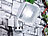 Luminea LED-Fluter, Aluminium, 13,5 Watt, IP44, Versandrückläufer Luminea LED-Fluter mit Bewegungsmelder (tageslichtweiß)