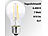 Luminea LED-Filament-Tropfen, A60, E27, 7W, 810lm, 270°,6400K,10er-Set Luminea LED-Filament-Tropfen E27 (tageslichtweiß)