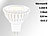 Luminea High-Power LED-Spot, GU5.3, warmweiß, 5 W, 320 lm, 10er-Set Luminea LED-Spots GU5.3 (warmweiß)
