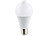 Luminea LED-Lampe mit PIR-Sensor, 6,5 Watt, 457 Lumen, E27, warmweiß, 3er-Set Luminea LED-Lampe mit PIR-Bewegungssensoren ohne Dämmerungssensoren