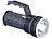 Lunartec Spritzwassergeschützte COB-LED-Taschenlampe TL-107.5, 1 Watt, IP44 Lunartec LED-Handlampen