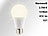 Luminea 4er-Set lichtstarke LED-Lampen E27, 10 Watt, 810 Lumen, A+, warmweiß Luminea LED-Tropfen E27 (warmweiß)