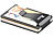 Xcase RFID-Kartenetui aus Carbon, Schutz für 15 Chip-Karten, mit Geldklammer Xcase RFID-Kartenetui mit Geldklammer