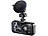 NavGear DVR HD-Dashcam MDV-3230.Dual Super-Weitwinkel 230 Grad, H.264 NavGear Dashcams (HD)