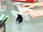 Callstel 4er-Set Anti-Rutsch-Pads für Smartphone und Tablet-PC, selbstklebend Callstel 2in1-Anti-Rutsch-Pads und Smartphone-Ständer