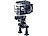 Somikon HD-Action-Cam DV-1212 V2 mit Unterwasser-Gehäuse, IP68, bis 30 m Somikon 