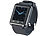 Callstel Freisprech-Smartwatch SW-100.tch, Bluetooth 3.0 (Versandrückläufer) Callstel Freisprech-Smartwatches mit Bluetooth