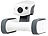 7links Home-Security-Rover mit HD-Video, IR-Nachtsicht (Versandrückläufer) 7links IP-Überwachungskamera-Roboter mit IR-Nachtsicht