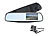 NavGear HD-Rückspiegel-Dashcam mit G-Sensor, 10,9-cm-Display & Rückfahr-Kamera NavGear HD-Rückspiegel-Dashcams mit Rückfahr-Kamera