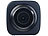 Somikon Mini-Selfie-Cam mit WLAN und App-Steuerung, 720p, Klebepad & Magnet Somikon Selbsthaftende WLAN-Mini-Selfie-Cams