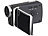 Somikon Full-HD-Camcorder mit 7,6-cm-Touch-Display (3") (Versandrückläufer) Somikon Full-HD-Camcorder mit Touch-Screen und App-Steuerung