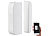 Luminea 5er-Set WiFi Tür & Fensteralarm, Alexa und Google Assistant komp. Luminea WLAN-Tür & Fensteralarme