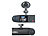 NavGear Full-HD-Dashcam mit 2 Kameras für 360°-Panorama-Sicht, G-Sensor NavGear