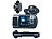 NavGear Full-HD-Dashcam mit 2 Objektiven, 150° Ultra-Weitwinkel, Sony-Sensor NavGear Dashcams mit 2 Objektiven und G-Sensor (Full HD)