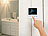 revolt 4er-Set Wand-Thermostate für Fußbodenheizung, LCD, Touch-Tasten revolt Programmierbare Thermostate für Fußbodenheizungen