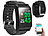 newgen medicals Fitness-GPS-Smartwatch, Herzfrequenz-Anzeige, Farb-Display, App, IP68 newgen medicals