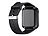 simvalley MOBILE 2in1-Handy-Uhr & Smartwatch für Android, Versandrückläufer simvalley MOBILE Handy-Smartwatches mit Bluetooth