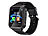simvalley MOBILE 2in1-Handy-Uhr & Smartwatch für Android, Versandrückläufer simvalley MOBILE Handy-Smartwatches mit Bluetooth