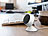 7links 3er-Set Full-HD-IP-Überwachungskamera, Nachtsicht, komp. zu Echo Show 7links WLAN-IP-Nachtsicht-Überwachungskameras & Babyphones