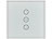 Luminea Home Control 4er-Set Rollladen-Touch-Unterputz-Steuerung, App & Sprachsteuerung Luminea Home Control Rollladen-Touch-Steuerungen mit WLAN, App und Sprachsteuerung