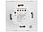 Luminea Home Control 4er-Set Rollladen-Touch-Unterputz-Steuerung, App & Sprachsteuerung Luminea Home Control Rollladen-Touch-Steuerungen mit WLAN, App und Sprachsteuerung