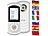 Mobiler Echtzeit-Sprachübersetzer, 75 Sprachen, 4G/LTE, WLAN, weiß simvalley MOBILE Echtzeit-Sprachübersetzer
