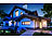 Luminea Home Control 2er-Set Outdoor-Fluter, RGB-CCT-LEDs, Bluetooth, App, 4.500 lm, 60 W Luminea Home Control