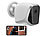 VisorTech 3er-Set 2K-WLAN-IP-Kamera mit Akku, App, 1 Jahr Stand-by, 3 MP, IP65 VisorTech