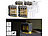 Sichler Haushaltsgeräte 4er-Set Mini-Akku-Luftkühler, 3-stufig, Nachtlicht, 5 Std. Laufzeit Sichler Haushaltsgeräte