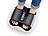newgen medicals Shiatsu-Fußmassagegerät, Wärme- & Akupunkturfunktion, 3D-Luftmassage newgen medicals Fußmassagegerät mit Wärme-& Akupunkturfunktion, 3D-Luftdruckmassage