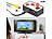 MGT Mobile Games Technology Retro-Videospiel-Konsole mit 240 16-Bit-Games und TV-Anschluss MGT Mobile Games Technology