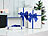 Your Design 3er-Set edle Geschenk-Boxen mit blauer Schleife, 3 verschiedene Größen Your Design