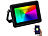 Luminea Home Control 2er-Set WLAN-RGB-CCT-Fluter, 1.500 lm, 20 W, IP65, mit Sprachsteuerung Luminea Home Control